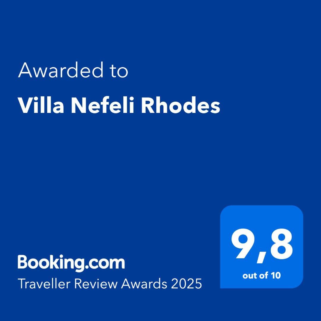 Villa Nefeli Rhodes Арханґелос Екстер'єр фото